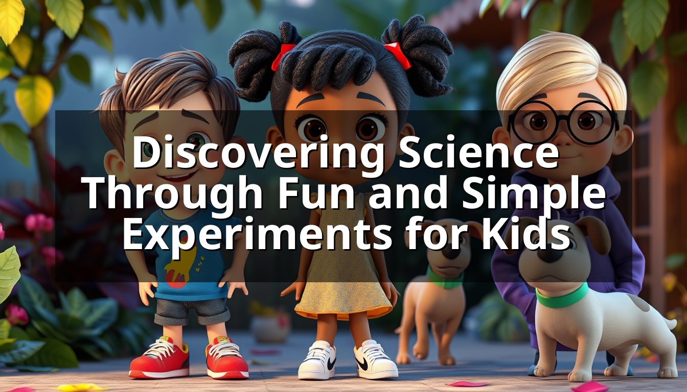 Discovering Science Through Fun and Simple Experiments for Kids